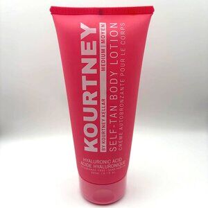 NEW Self Tan Body Lotion Fragrance Free Tanning Medium Vegan Kourtney Kellar